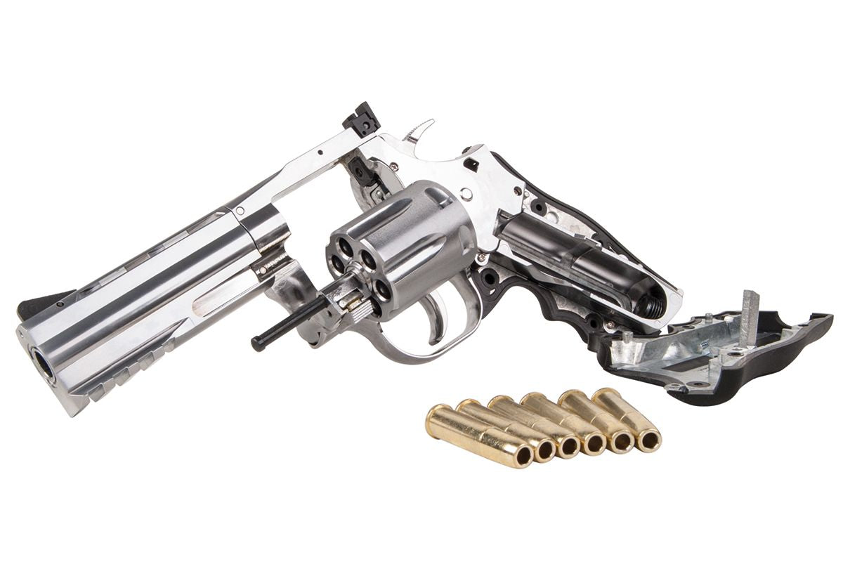 Dan Wesson 715 4" .177 Silber 4,5mm