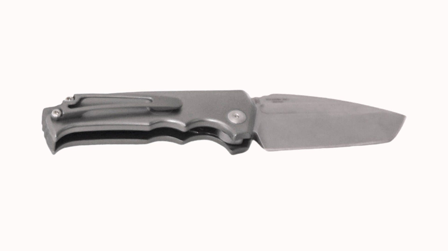 Midgards Messer - Little Viking Automatic Aluminium Grey