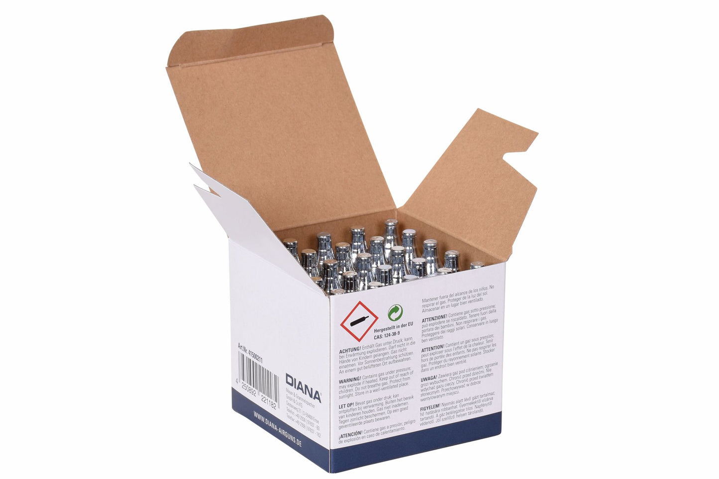 DIANA Co2 Kapseln | 12 g | 25 Stück