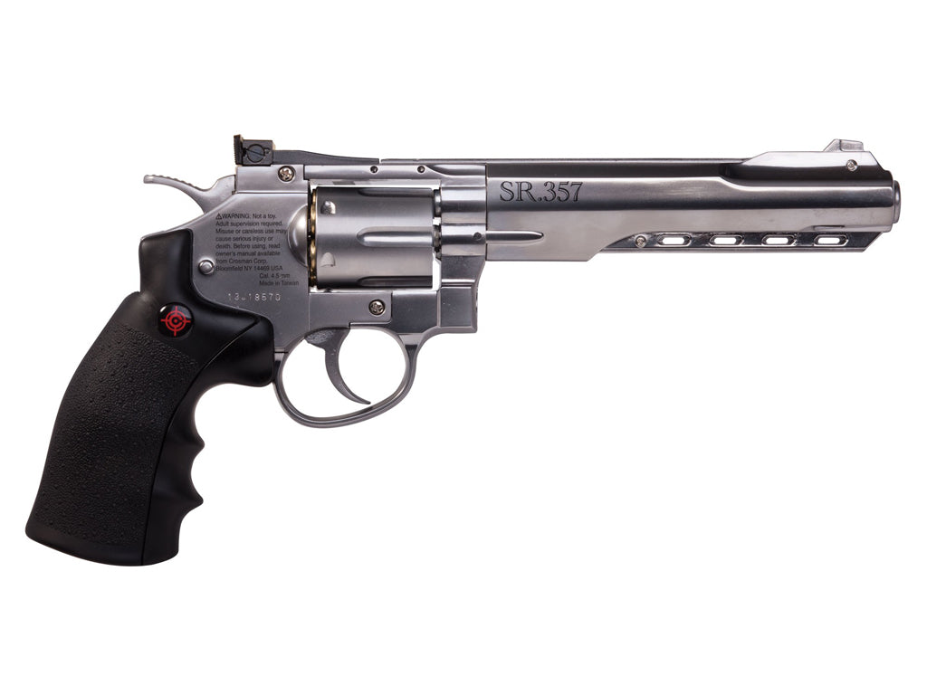 Crossmann 6" Revolver SR357 Bicolor 4,5mm Stahl BB