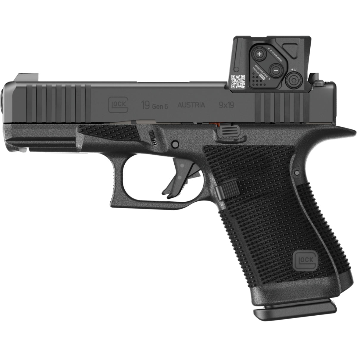 GLOCK COMBO G19 GEN6 INKL. 2KG STEUERFEDER A-CUT AIMPOINT COA