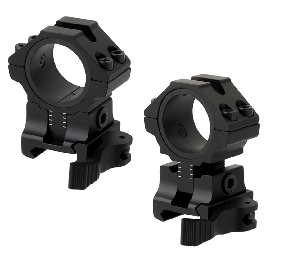 Schnellverschlusshalterung für Zielfernrohr - Durchmesser 1 / 1,18 in für 22mm Schiene