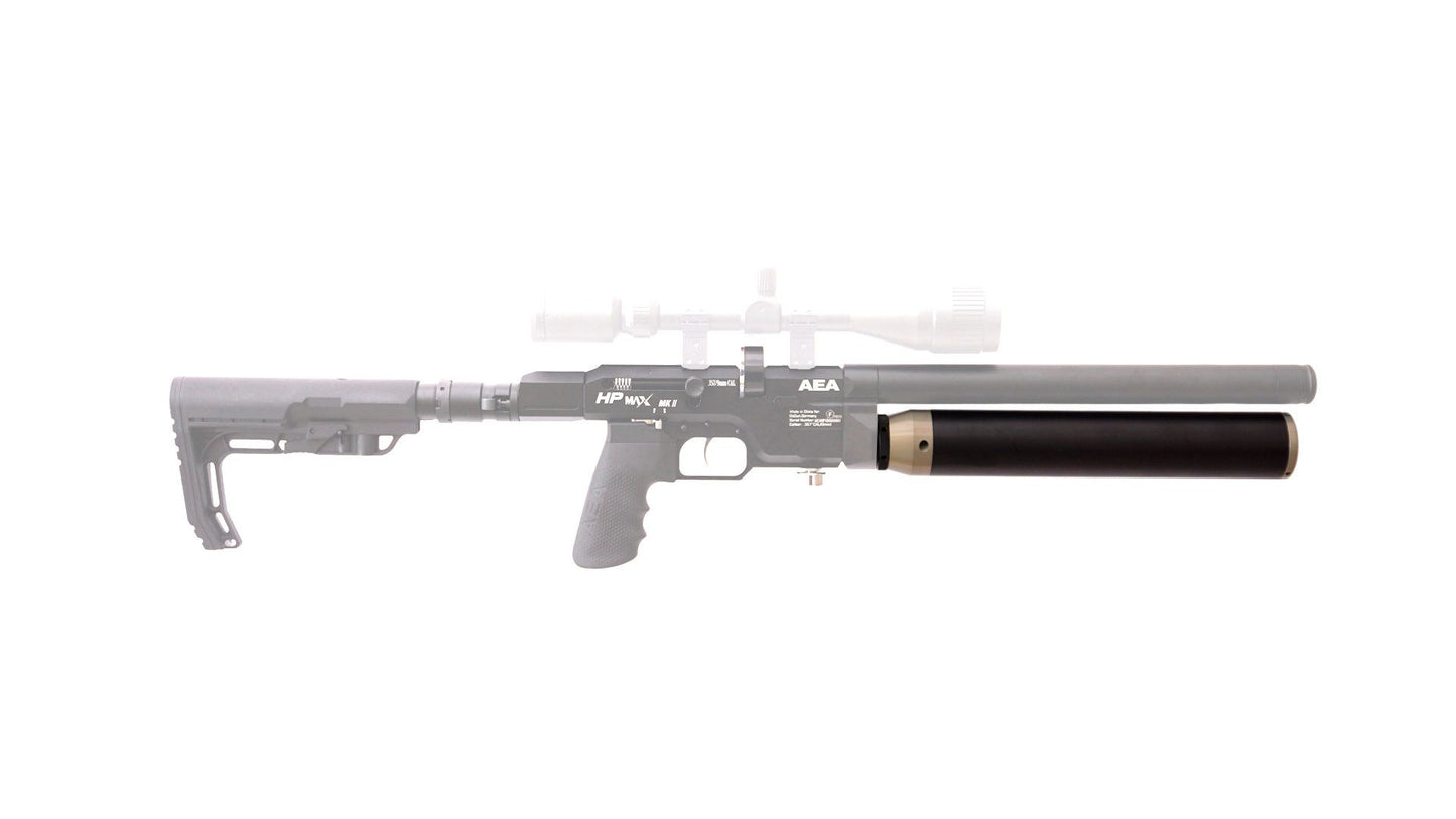 Extralufttank HPMAX Mk2 mit Regulator