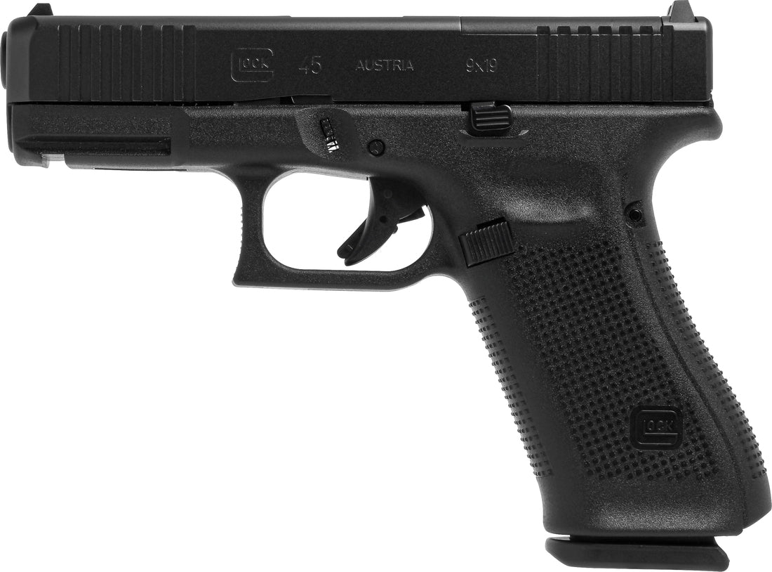 GLOCK PISTOLE G19 GEN5/MOS/FS 9MM LUGER 4"/10,2CM M13,5X1 LINKS