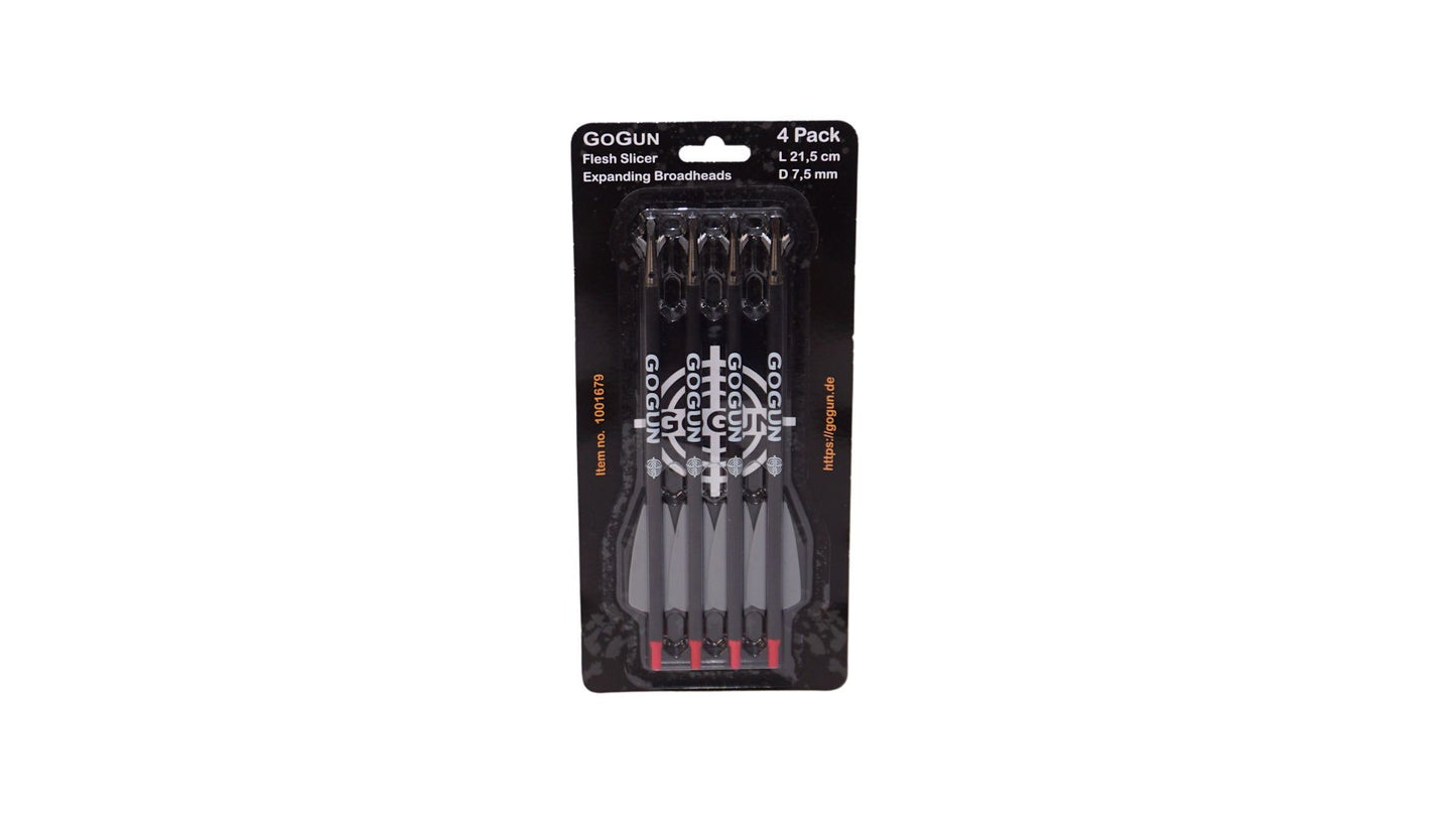 Pfeile Flesh Slicer - 4 Pack Ab 18