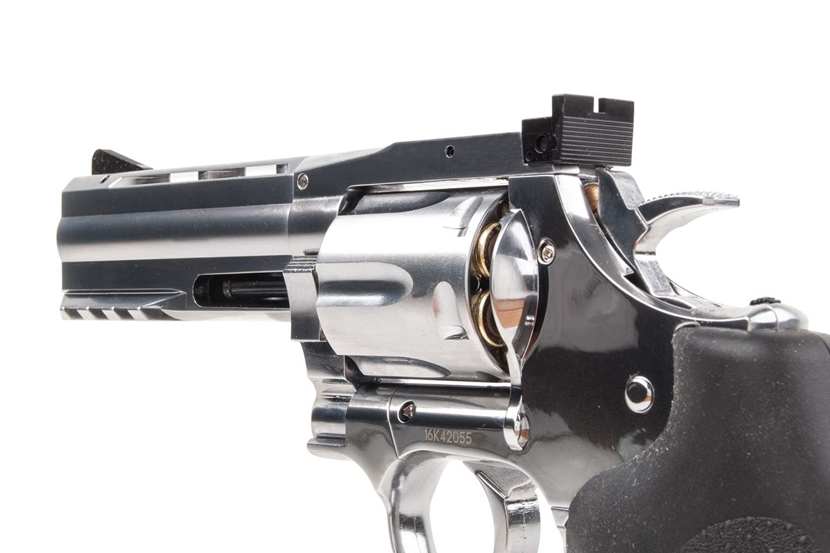 Dan Wesson 715 4" .177 Silber 4,5mm