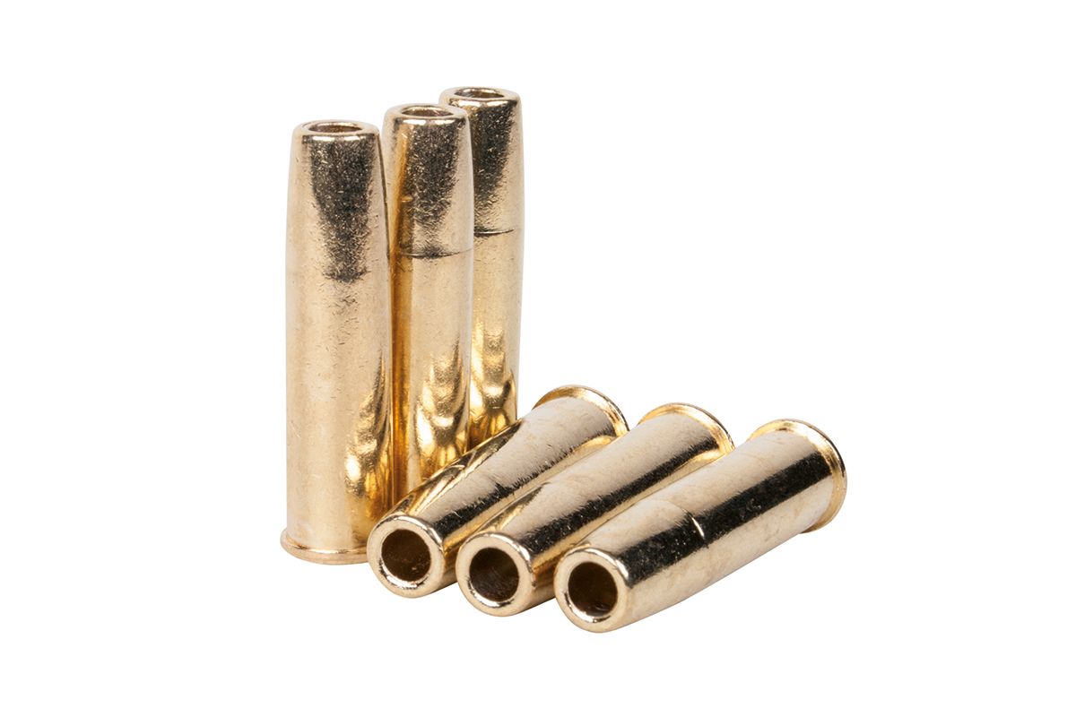 Barra 1866  & Schofield Revolver  Hülsen  25 Stück 4,5mm - Druckluft Co2