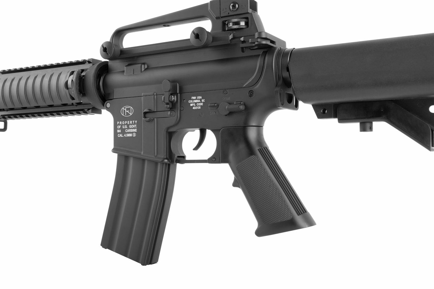 FN Herstal M4 RIS Schwarz 4,5mm BB