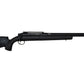 STP CO2 Gewehr Kaliber .625 (F-Version) in Schwarz/Silber, Seitenansicht mit Picatinny-Schiene