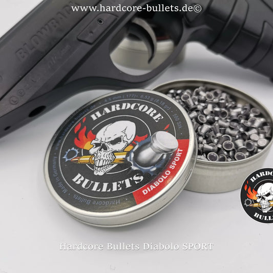 Hardcore Bullets Diabolos "Sport" 4,5mm