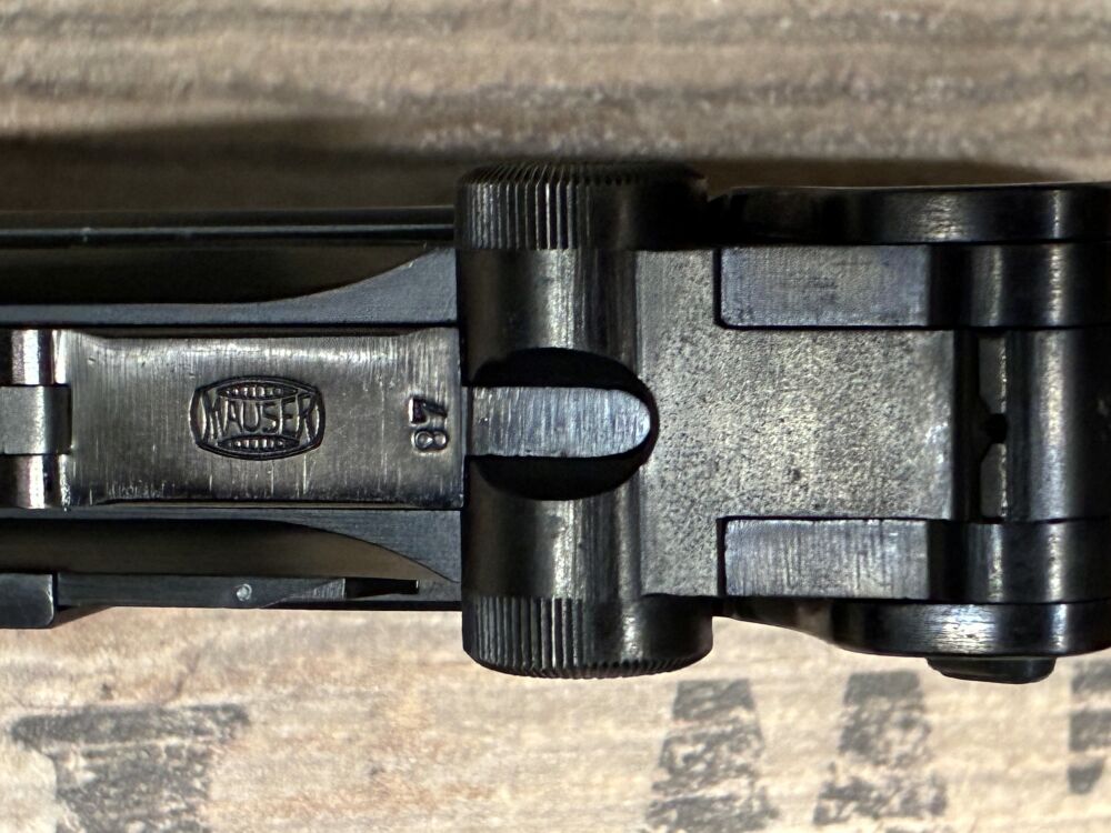 Mauser P08 POLIZEI 1940