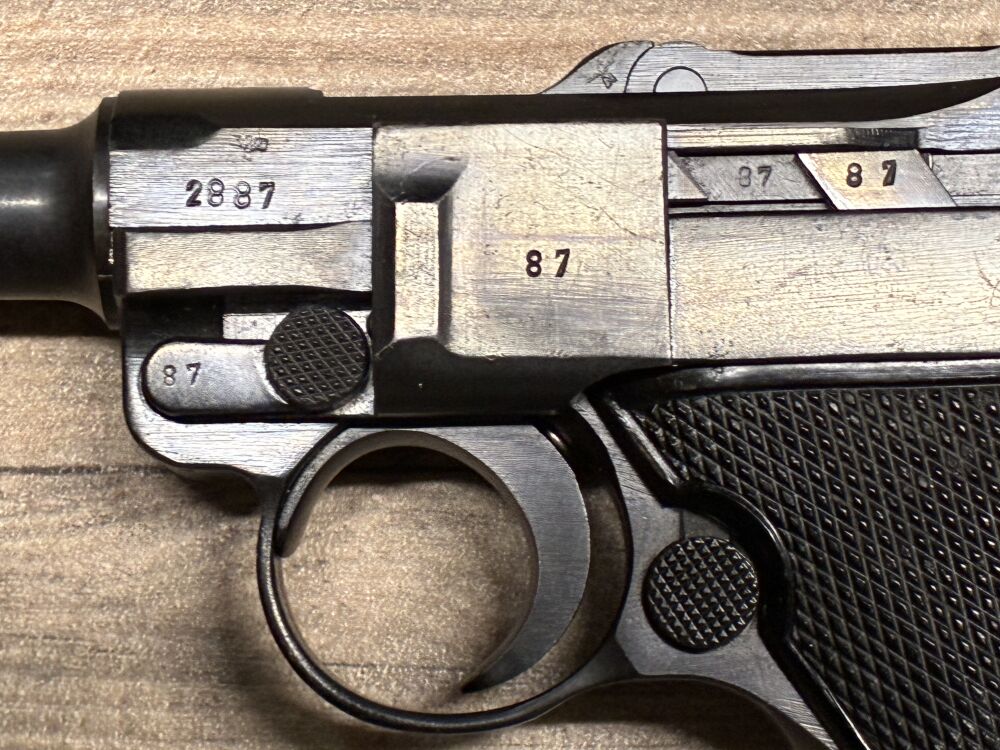 Mauser P08 POLIZEI 1940
