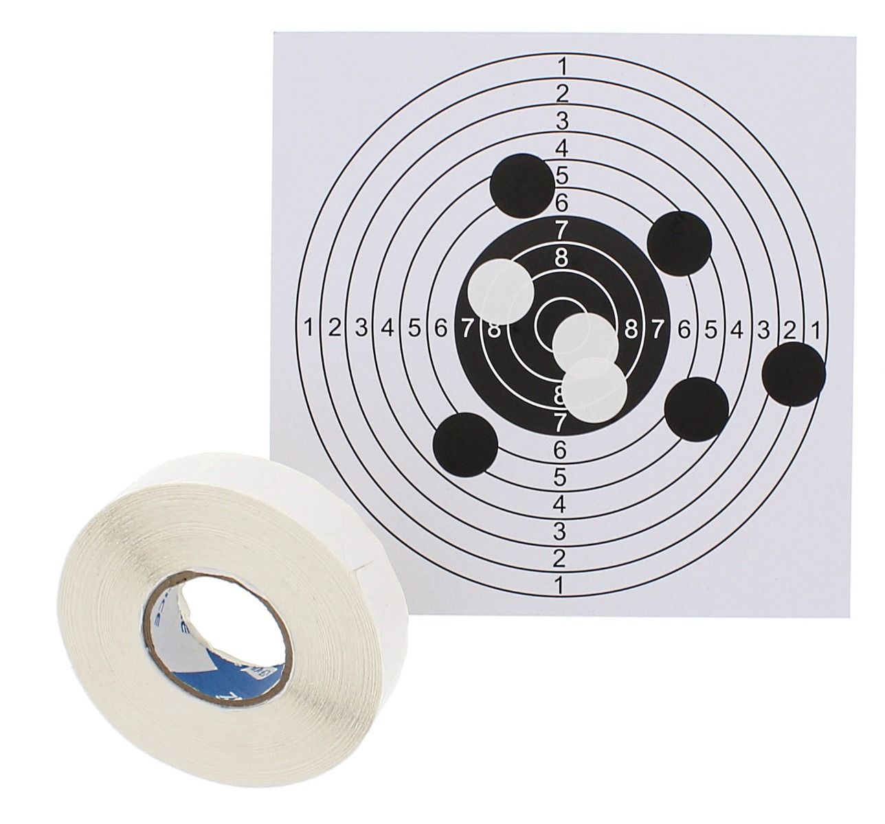 Schusspflaster 19 mm, weiß