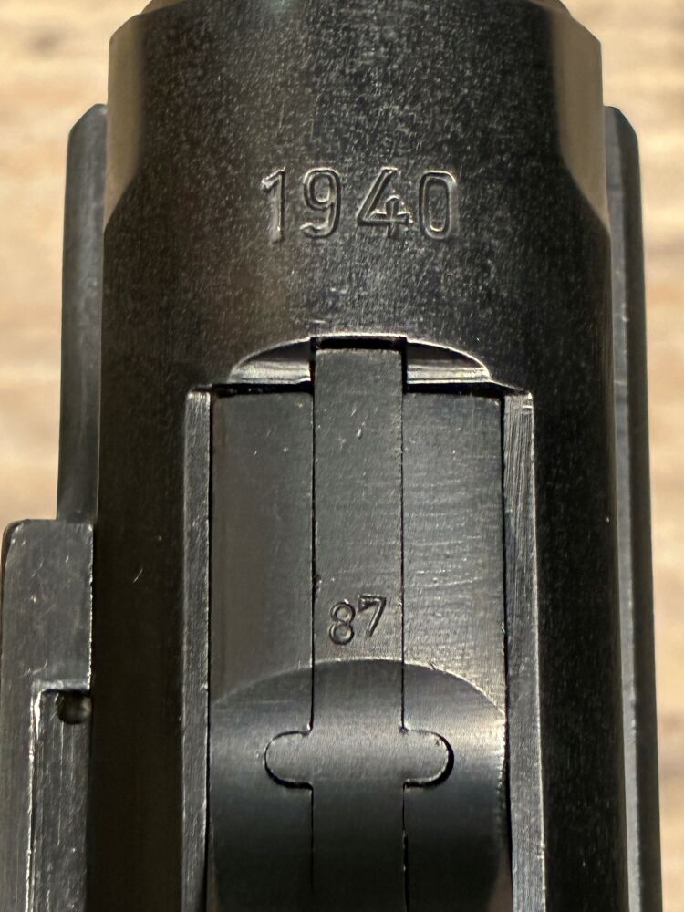 Mauser P08 POLIZEI 1940