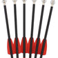 Carbonpfeile 7,5'' mit Jagdspitze im 6er Pack