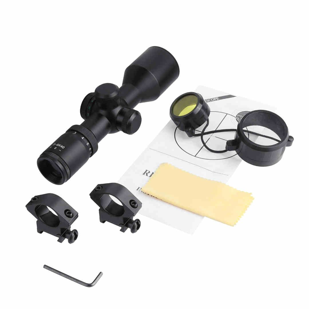 Taktisches Zielfernrohr  3-9x40 beleuchtet