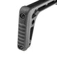 Schulterstütze | Huben GK1 Cal.22 & Cal.25 | Klappschaft | CNC-Aluminium | schwarz eloxiert