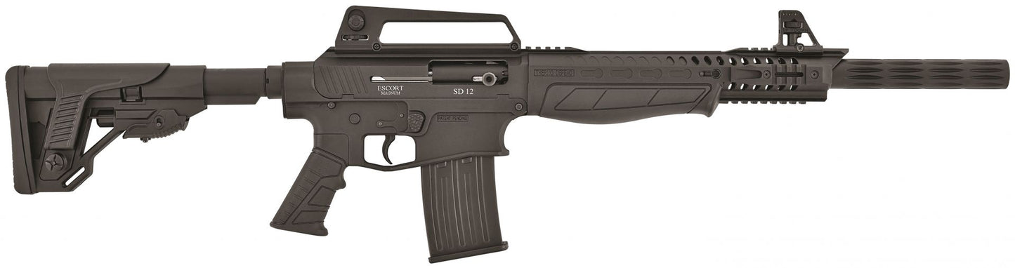 Hatsan Escort - SD12-TS - Schwarz 12/76 Selbstladeflinte