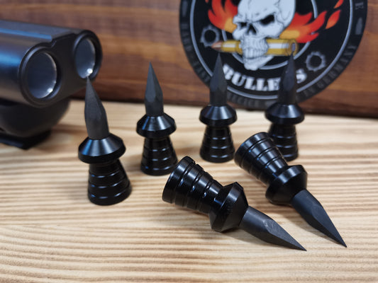6x Hardcore Bullets King Pin "Bodkin" Kaliber .068