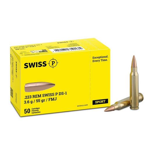 Swiss P.223 Rem 55grs.