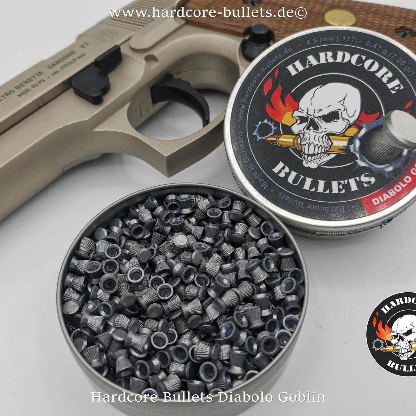 Hardcore Bullets Diabolos "Goblin" 4,5mm