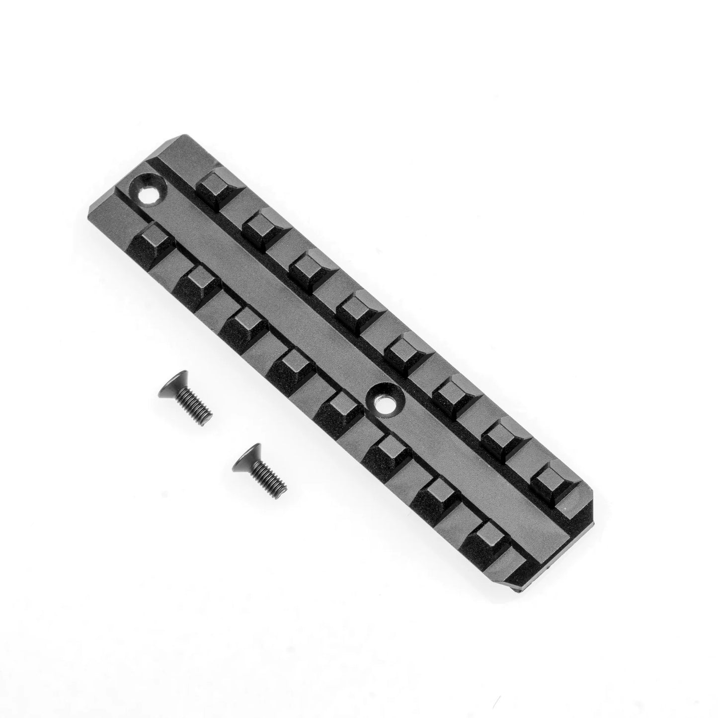 Picatinny Schiene - LONG Version | CNC ALU | schwarz eloxiert | Huben GK1 DE-Modell