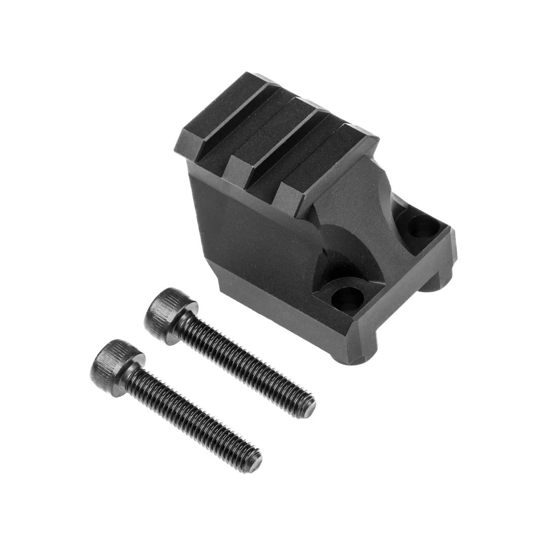 Buttstock Adapter | CNC ALU | schwarz eloxiert | Huben GK1
