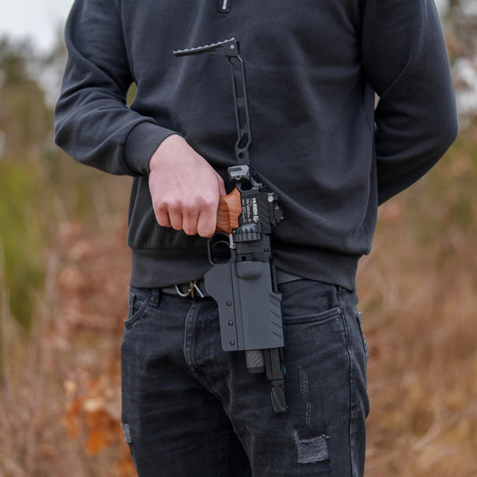 HOLSTER for HUBEN GK1 | Air Pistol Holster | + zwei Gürtelclips
