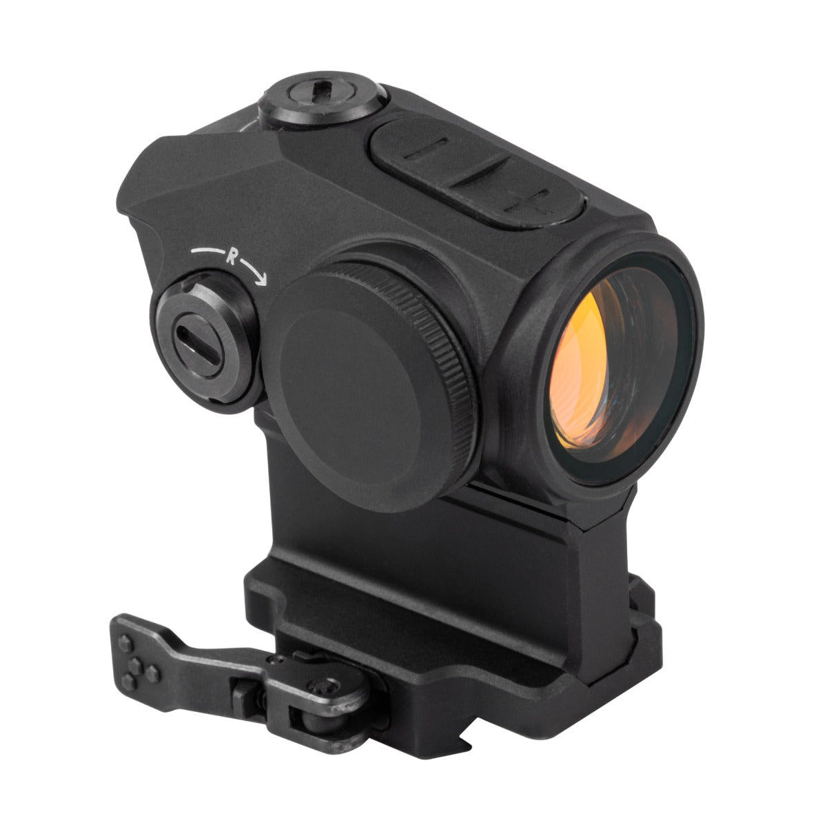 UTG Punktvisier, roter einzelner 3,0-MOA-Punkt, für Mini-ACOG-Aufnahme