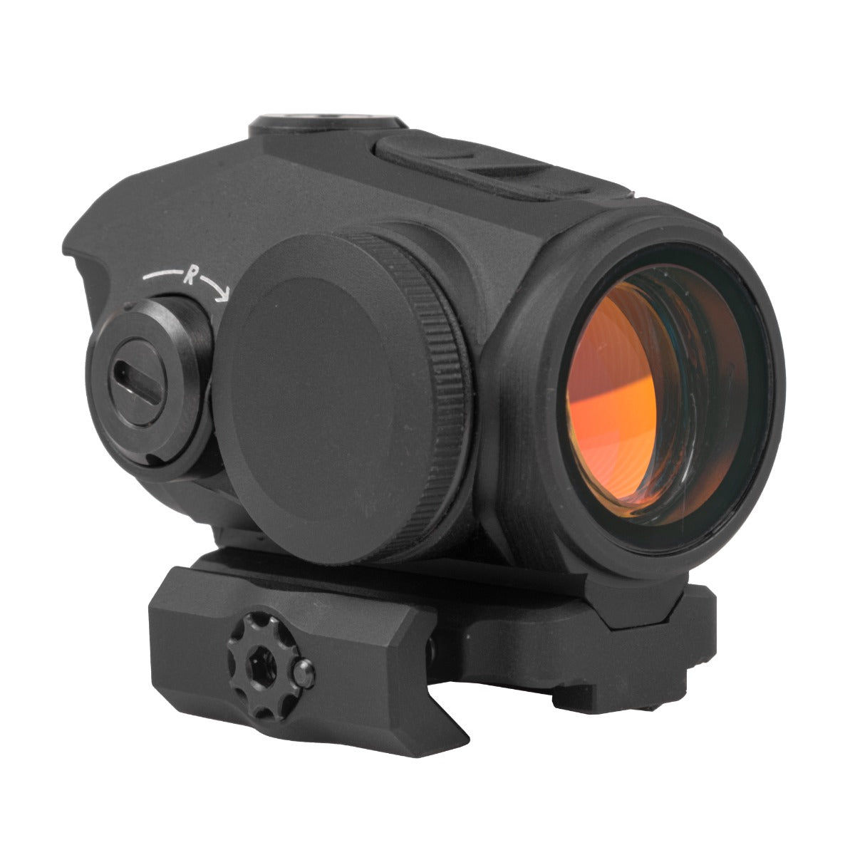 UTG Punktvisier, roter einzelner 3,0-MOA-Punkt, für Mini-ACOG-Aufnahme