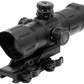 UTG 6-Zoll-ITA-Visier mit rotem/grünem CQB-T-Punkt & versetzter QD-Halterterung