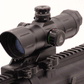 UTG 6-Zoll-ITA-Visier mit rotem/grünem CQB-T-Punkt & versetzter QD-Halterterung