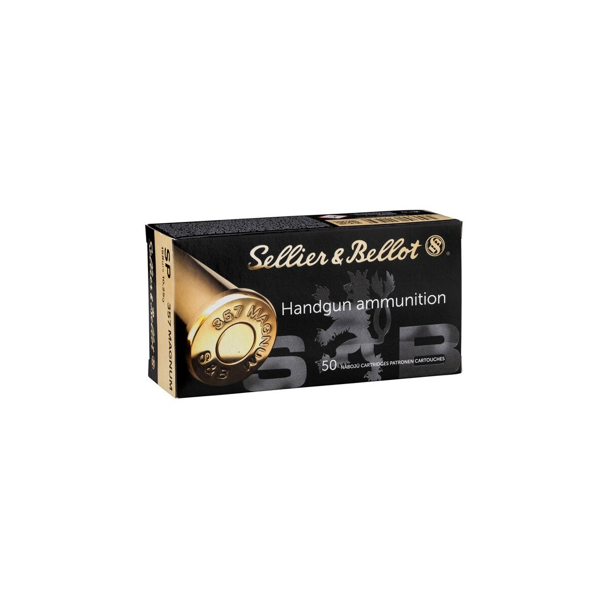 Sellier & Bellot .357 Mag. Teilmantel 10,2/158grs.
