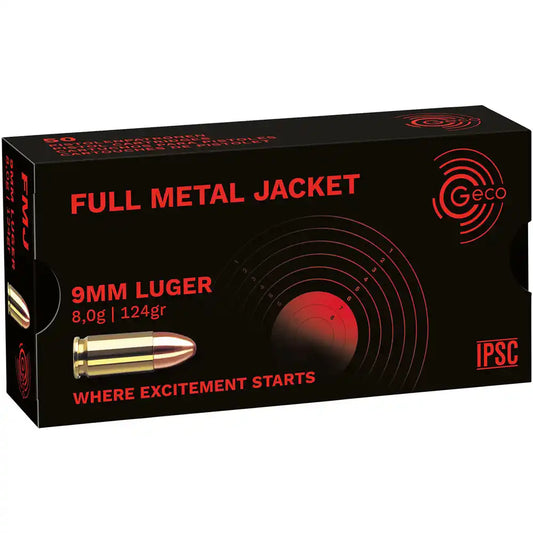 Geco 9 mm Luger 124grs.
