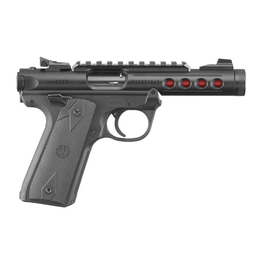 RUGER PISTOLE MARK IV 22/45 LITE .22 LR 4,4"/11,18CM SCHWARZ ANODIZED 1/2"-28