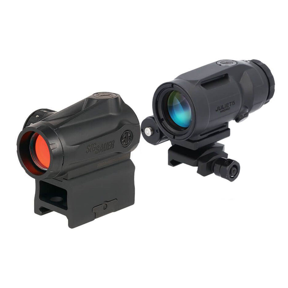SIG SAUER ROMEO-MSR Set Gen2 Red Dot + JULIET5 Micro Magnifier