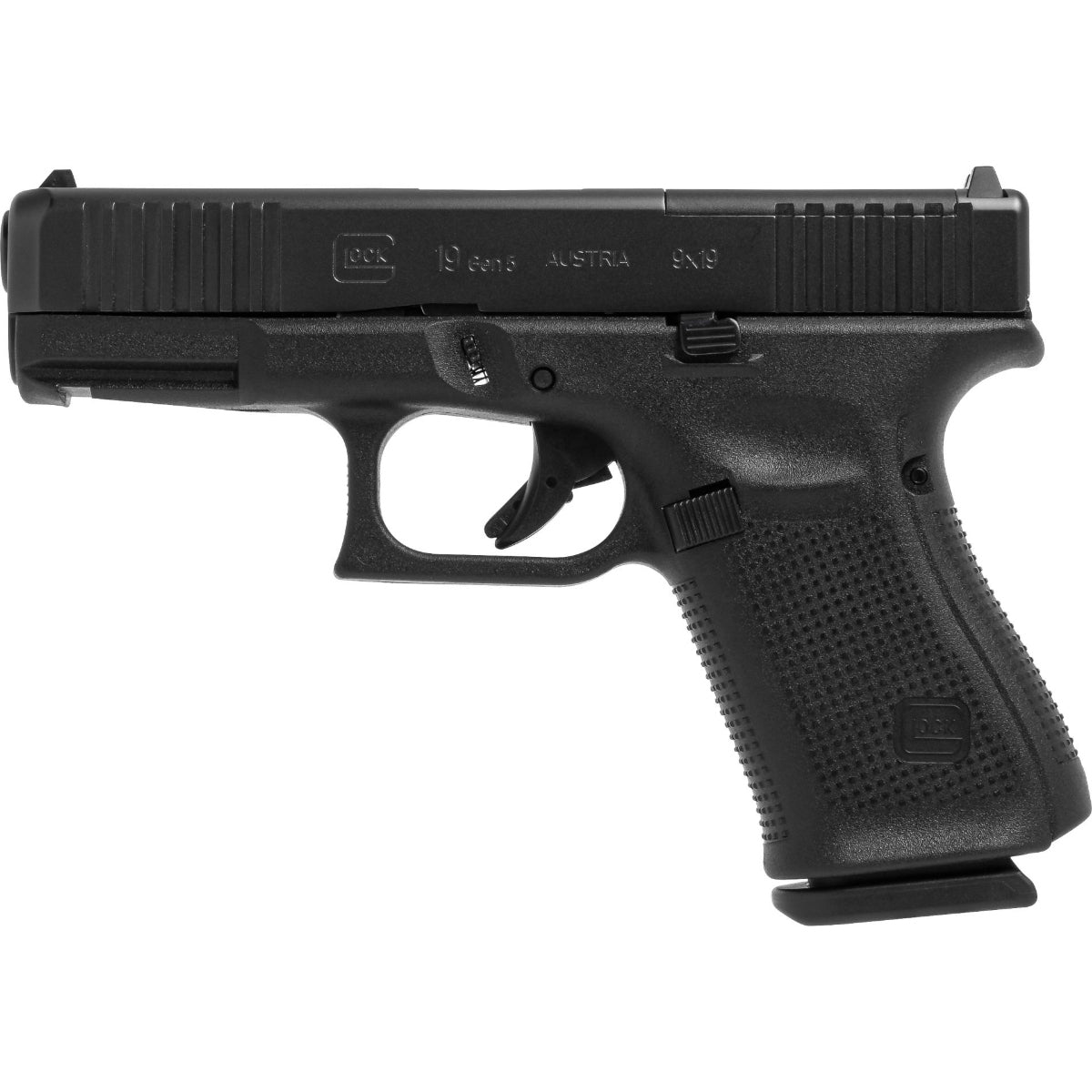 GLOCK PISTOLE G19 GEN5/MOS/FS 9MM LUGER 4"/10,2CM