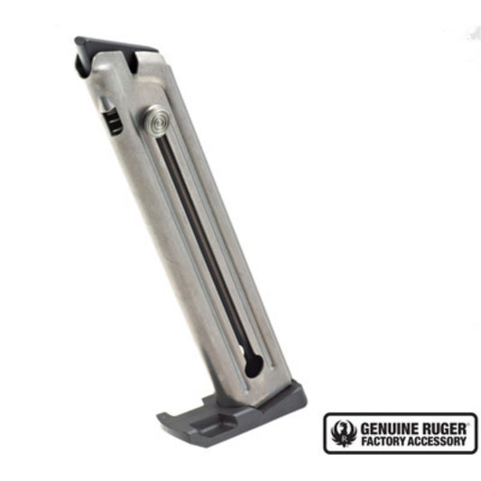 RUGER MAGAZIN PISTOL MARK IV 22/45 .22 LR 10RDS E-NICKEL