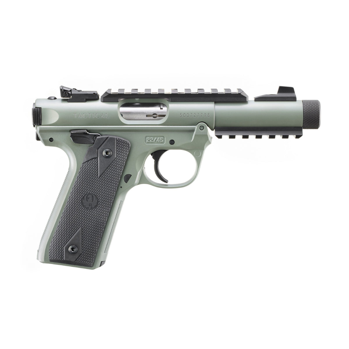 RUGER PISTOLE MARK IV 22/45 TACTICAL .22 LR 4,4"/11,18CM ELITE JUNGLE CERAKOTE 1/2"-28