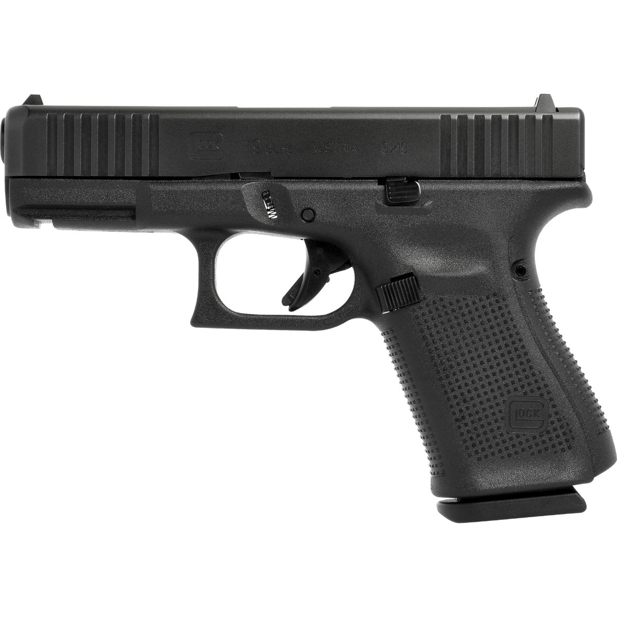 GLOCK PISTOLE G19 GEN5/FS 9MM LUGER 4"/10,2CM