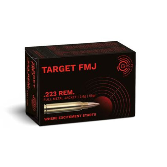 GECO .223 Rem. TARGET FMJ 3,6g/55gr