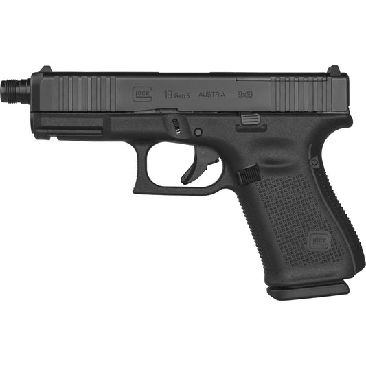 GLOCK PISTOLE G19 GEN5/MOS/FS 9MM LUGER 4"/10,2CM M13,5X1 LINKS