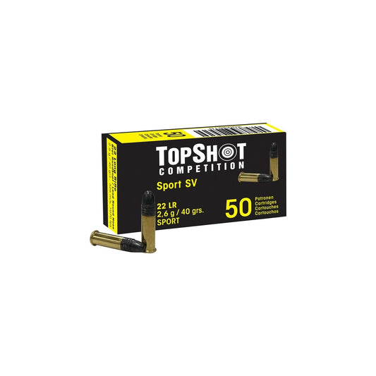 TOPSHOT Competition .22 lfb. Black Edition SV 2,6g/40grs.